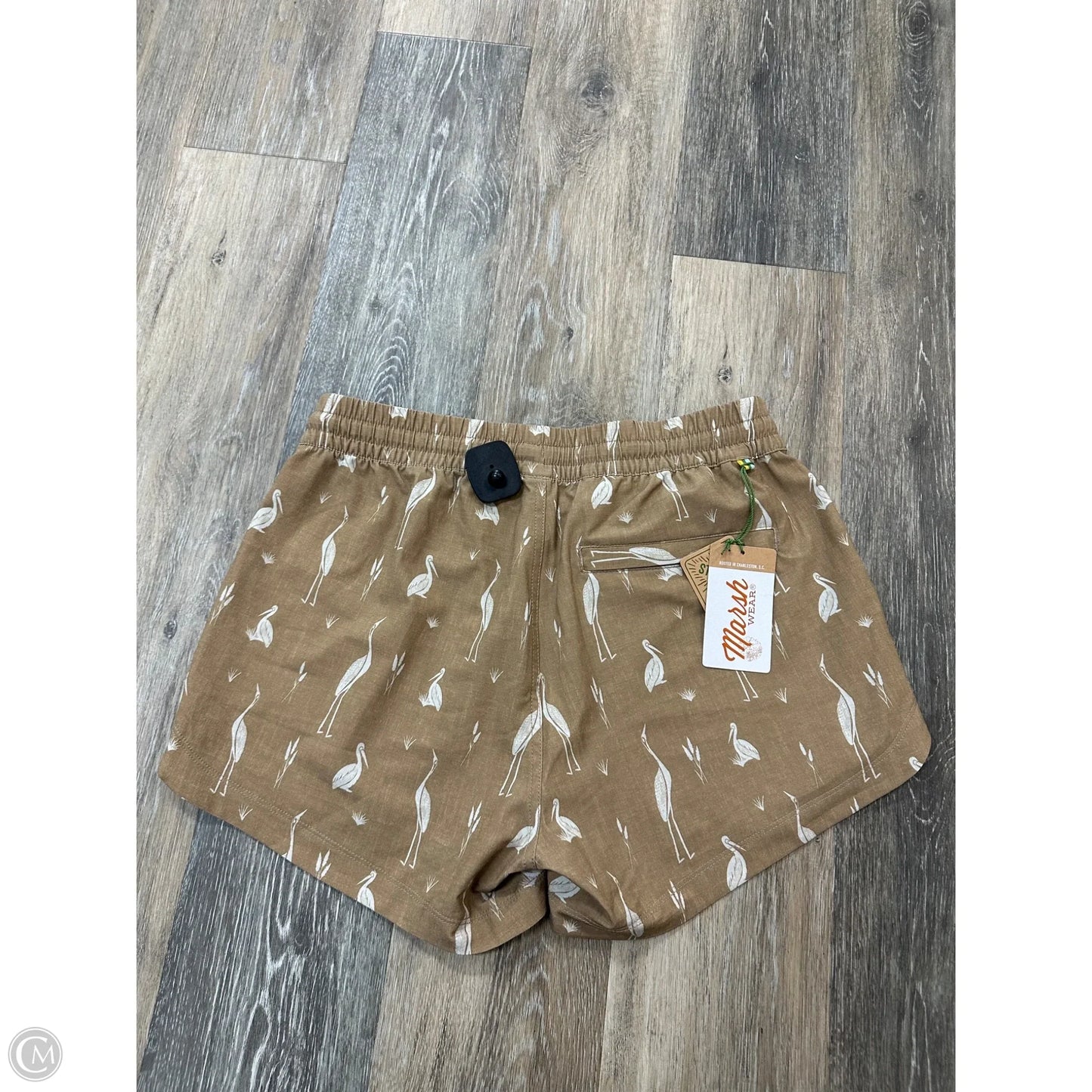 -Shorts By Marsh Wear In Animal Print, Size: S