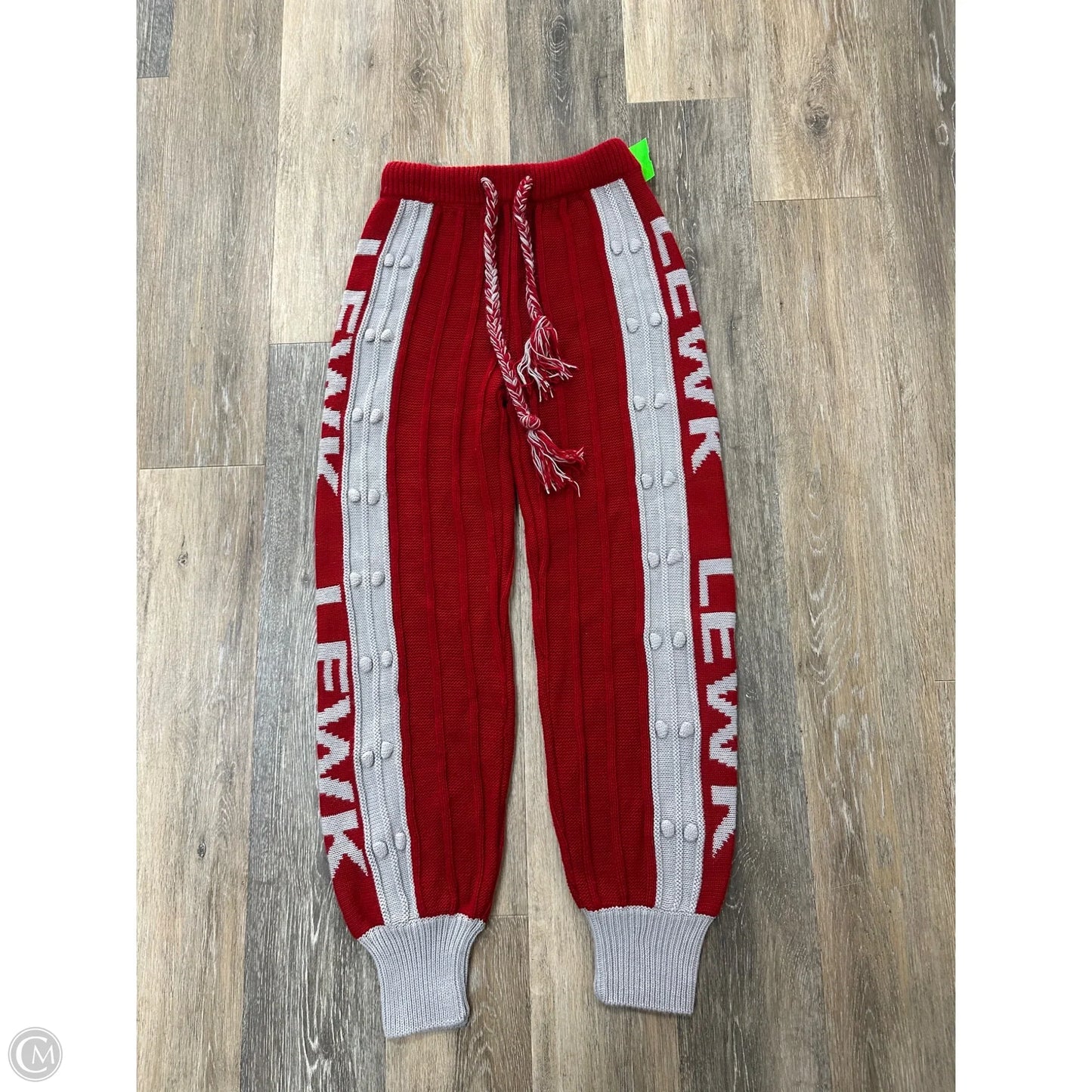 Pants Other By Brikoly In Grey & Red, Size: M