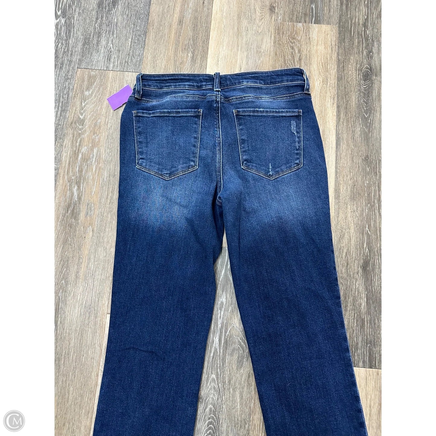 Jeans Straight By Kut In Blue Denim, Size: 6