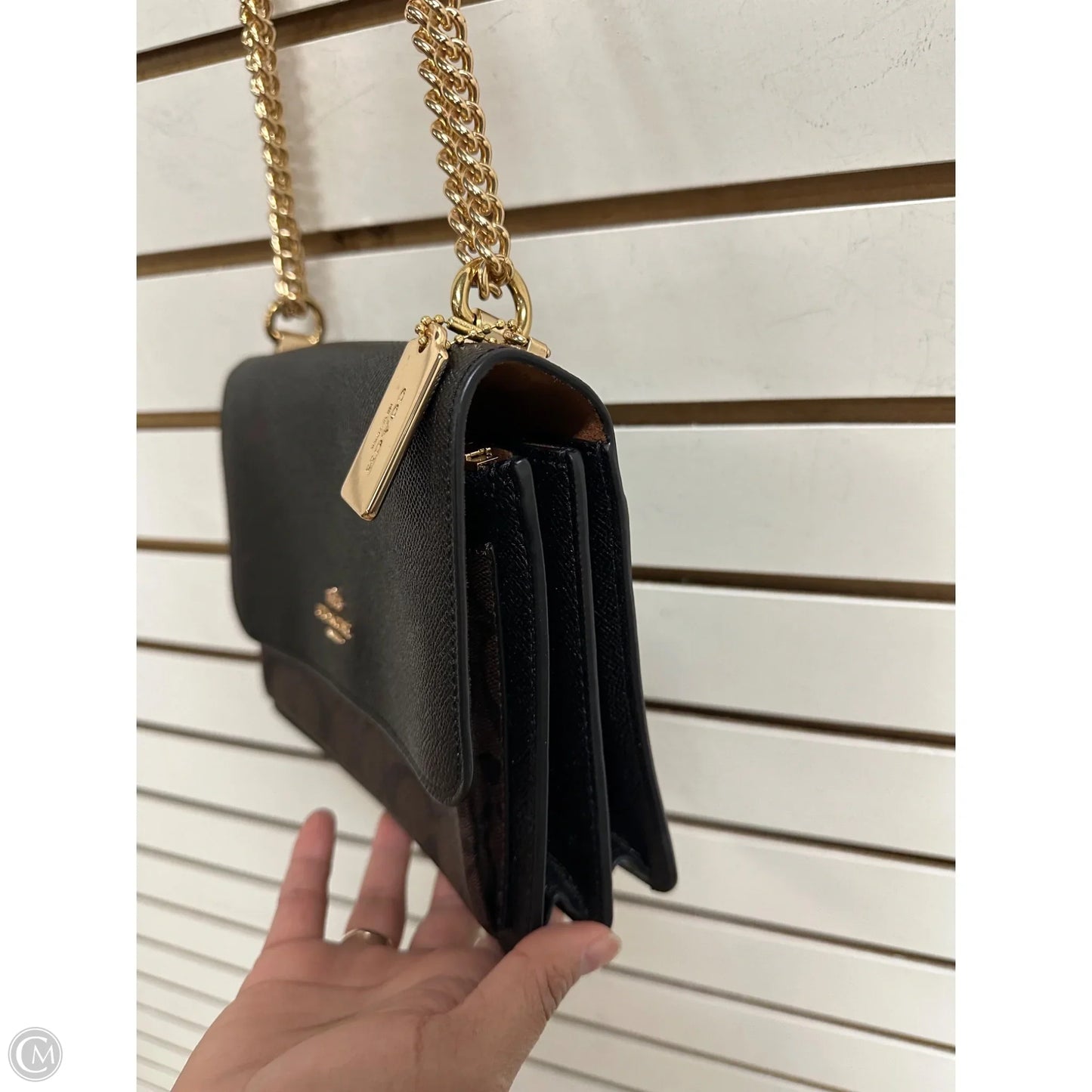 Crossbody Designer By Coach, Size: Small