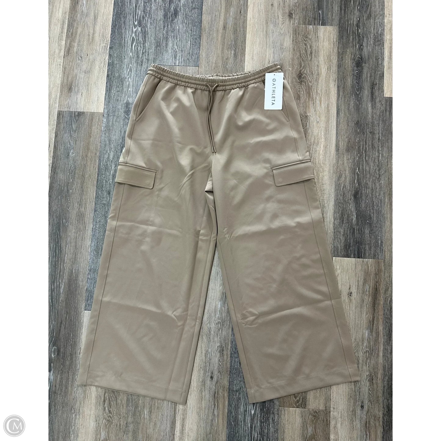 Pants Wide Leg By Athleta In Tan, Size: L