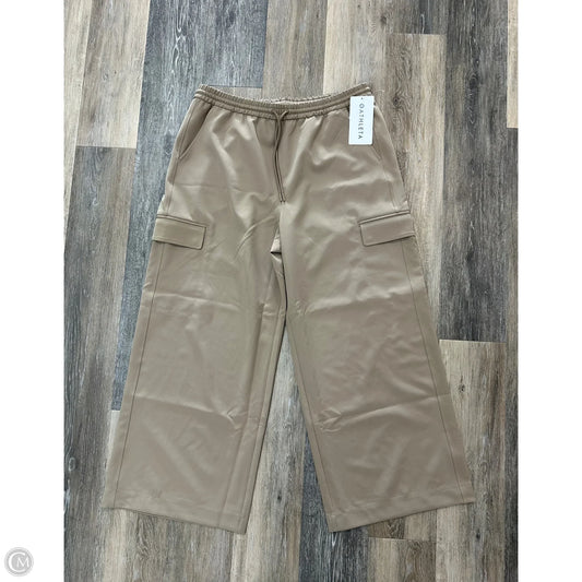 Pants Wide Leg By Athleta In Tan, Size: L