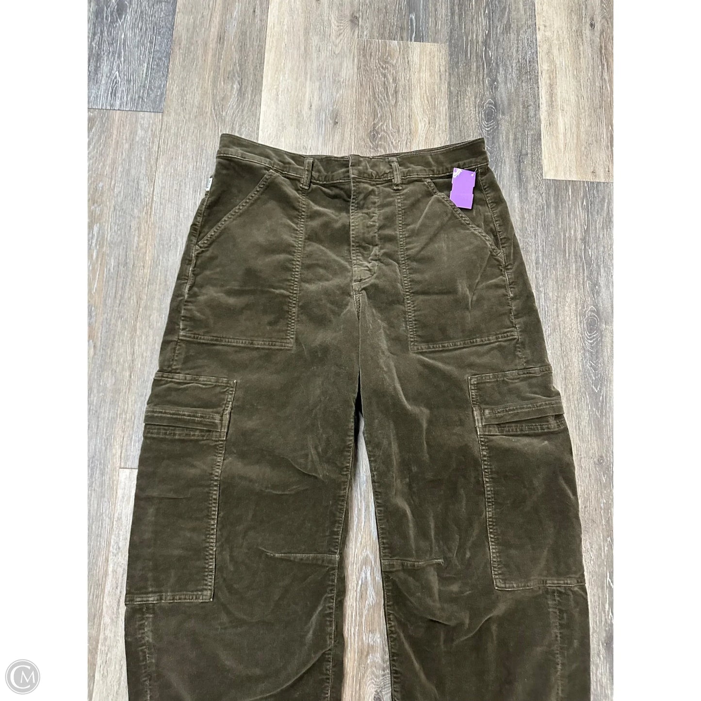 Pants Corduroy By Citizens Of Humanity In Green, Size: 12