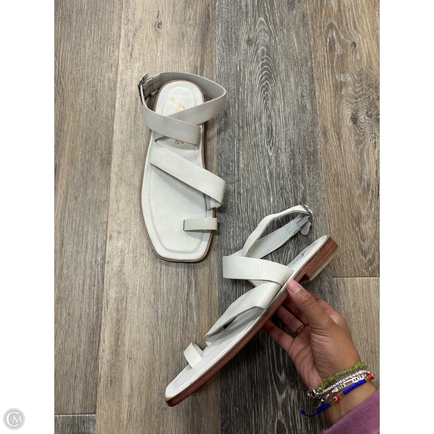 Sandals Flats By Free People In White, Size: 8.5