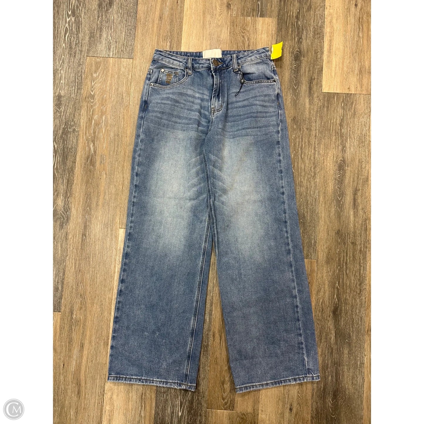 Jeans Wide Leg By One Teaspoon In Blue Denim, Size: 4