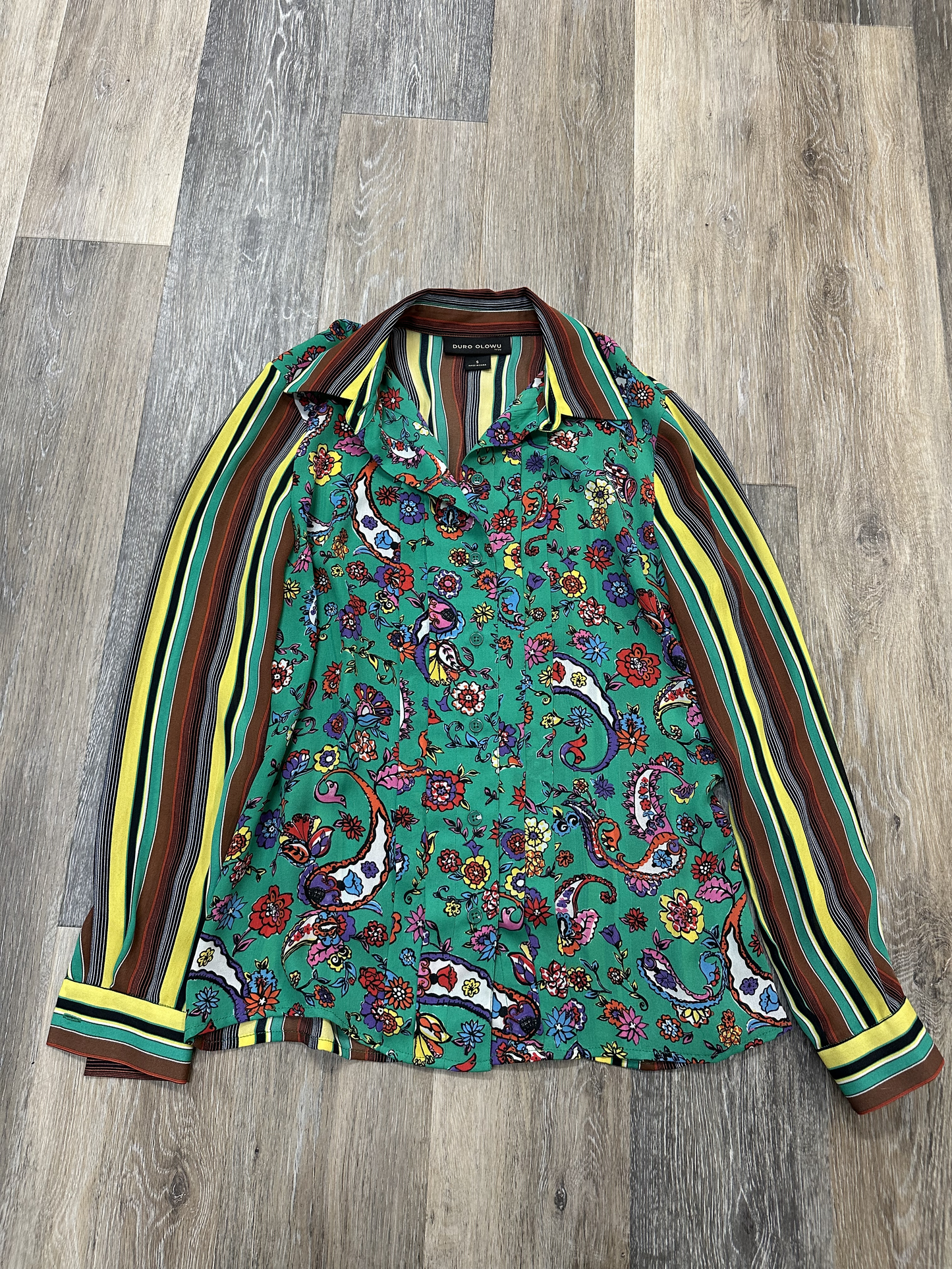 Blouse Long Sleeve By Duro Olowu  Size: S