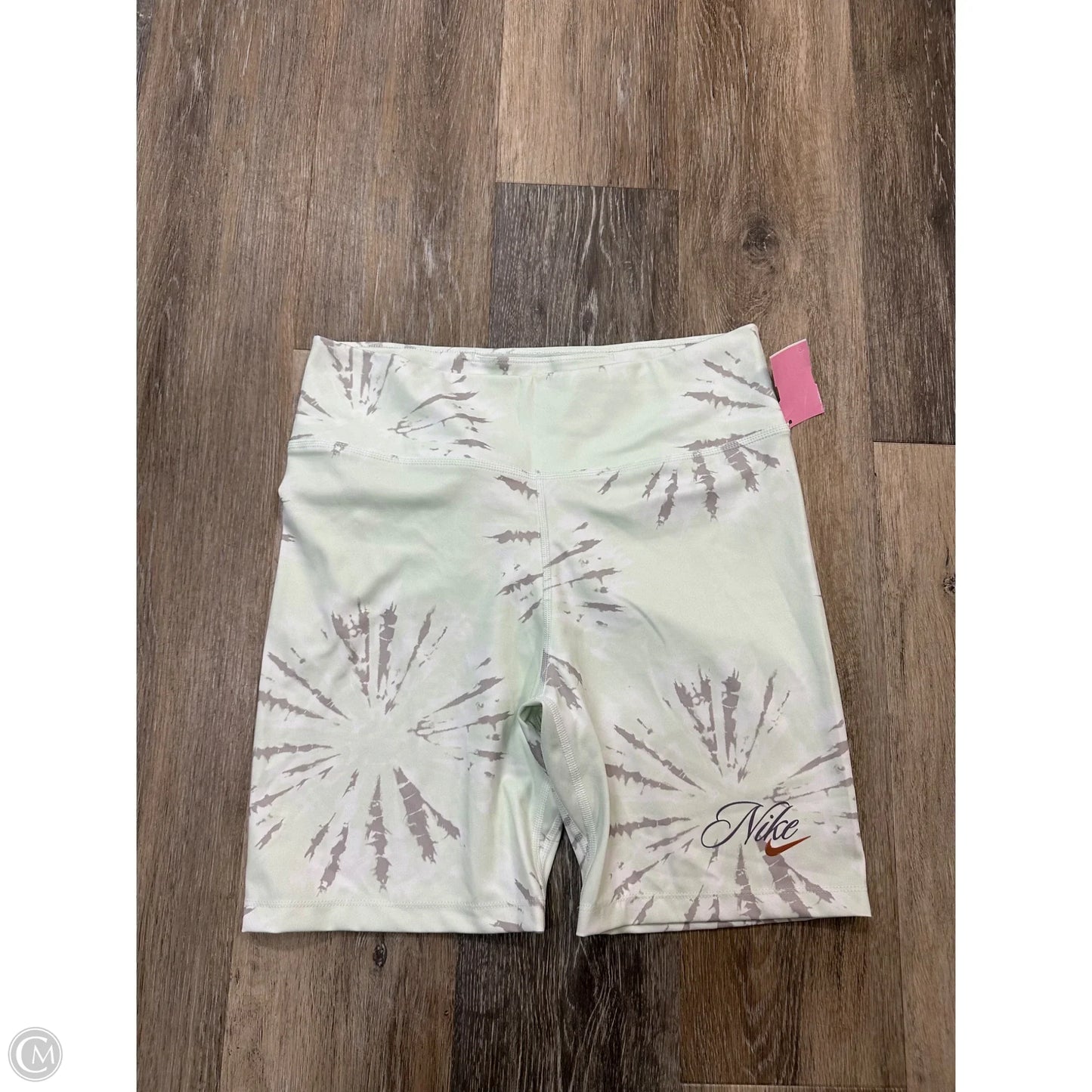 Athletic Shorts By Nike Apparel In Green, Size: L