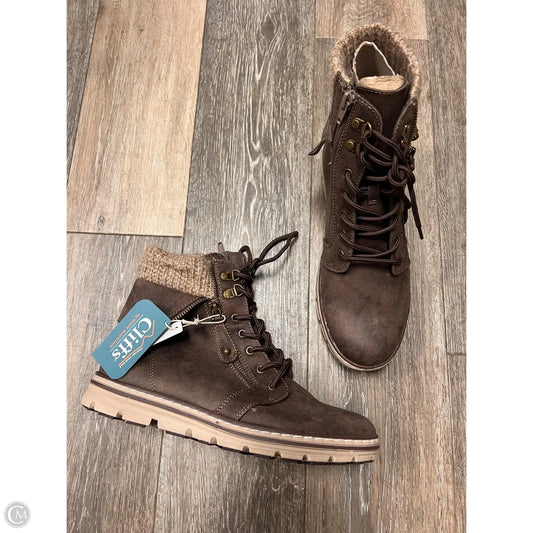 Boots Combat By White Mountain In Brown, Size: 10