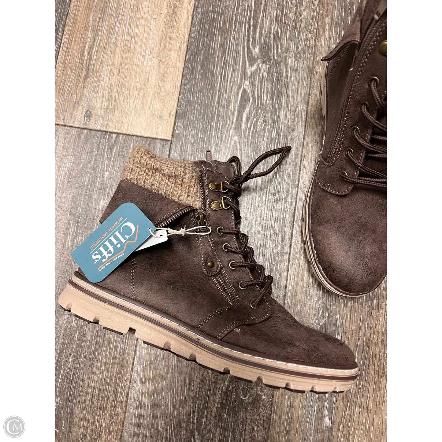 Boots Combat By White Mountain In Brown, Size: 10