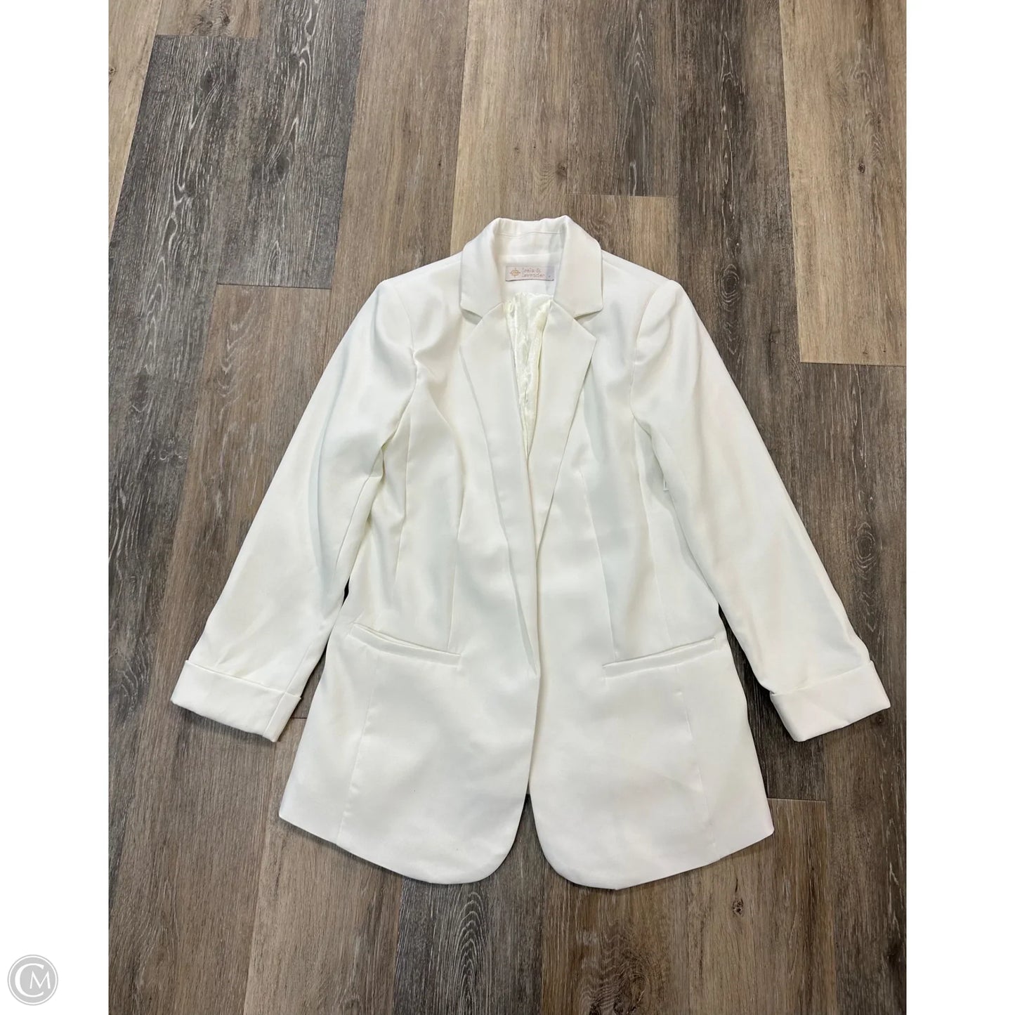 Blazer By Leela & Lavender In White, Size: S