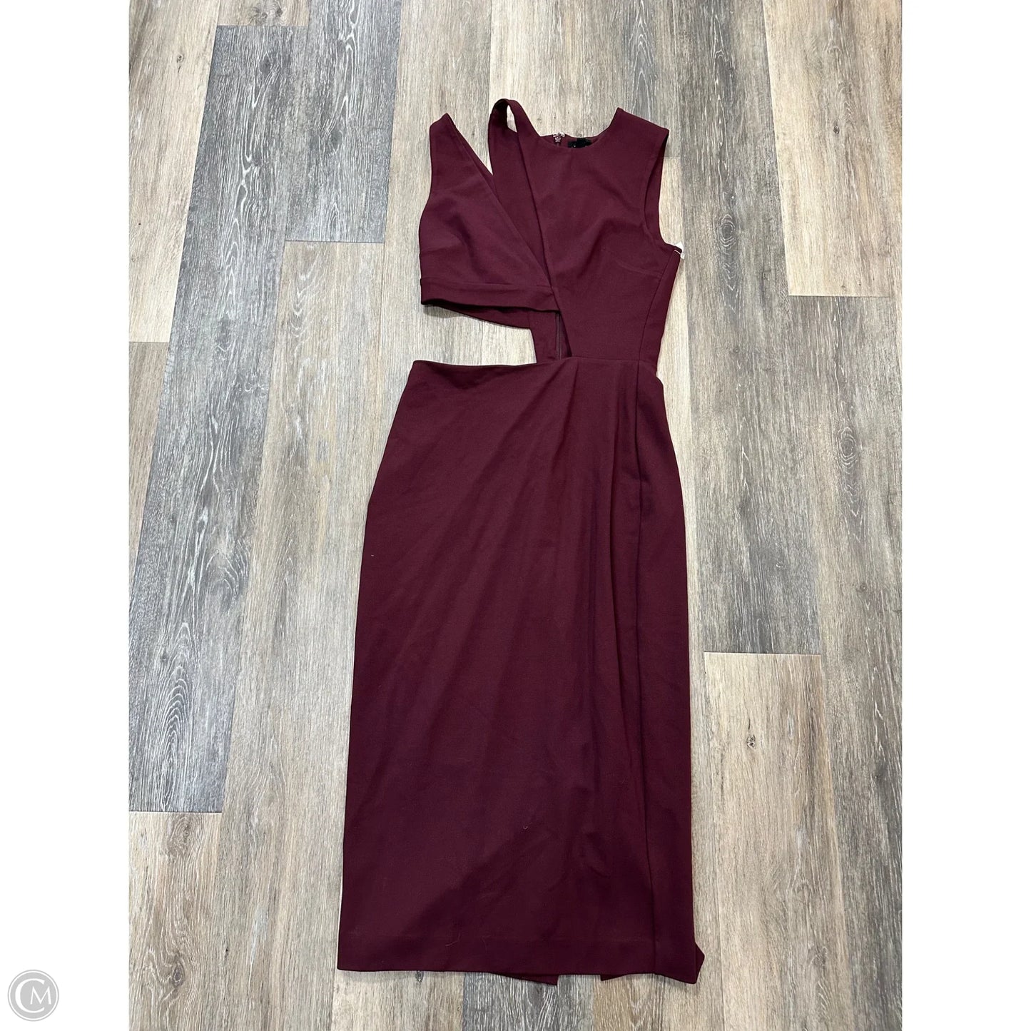 Dress Party Long By NBD In Maroon, Size: M