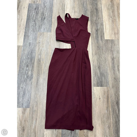 Dress Party Long By NBD In Maroon, Size: M
