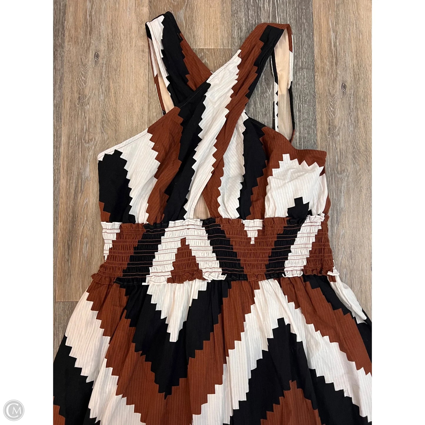 -Dress Casual Maxi By Tracy Reese In Brown, Size: 2x