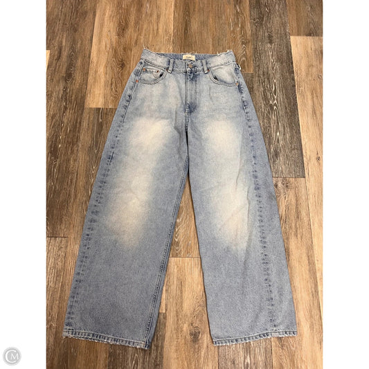 Jeans Wide Leg By Dl1961 In Blue Denim, Size: 1/25