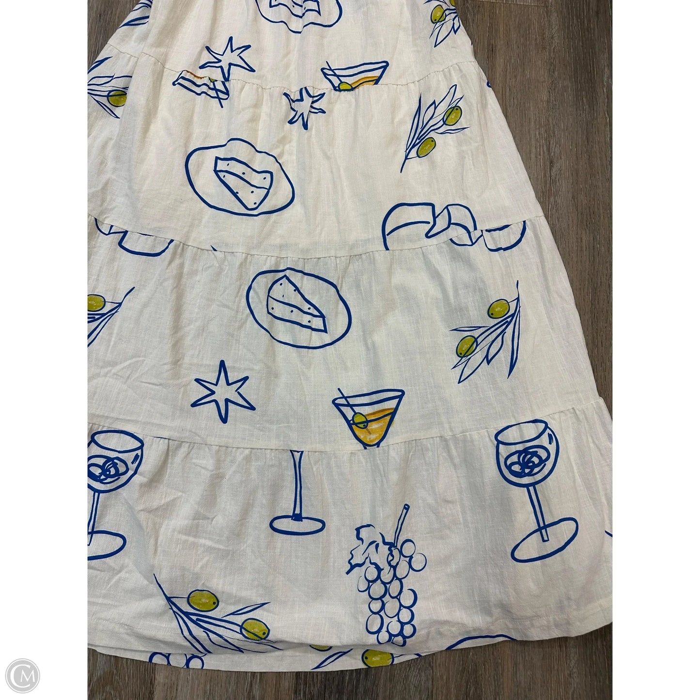 Dress Casual Maxi By Bailey Rose In Cream, Size: L