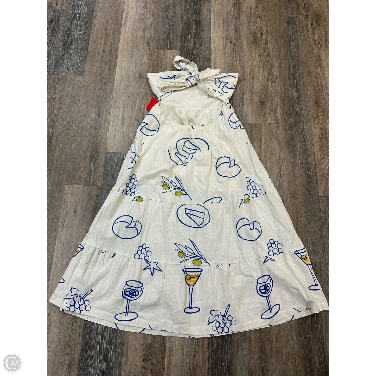 Dress Casual Maxi By Bailey Rose In Cream, Size: L