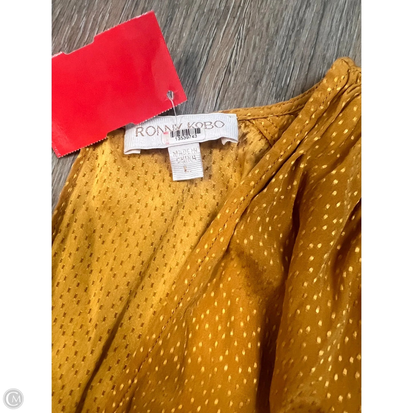 Dress Party Long By Ronny KoboIn Yellow, Size: L