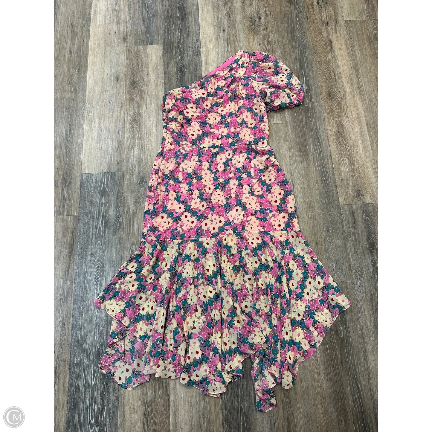Dress Party Long By Astr In Floral Print, Size: L