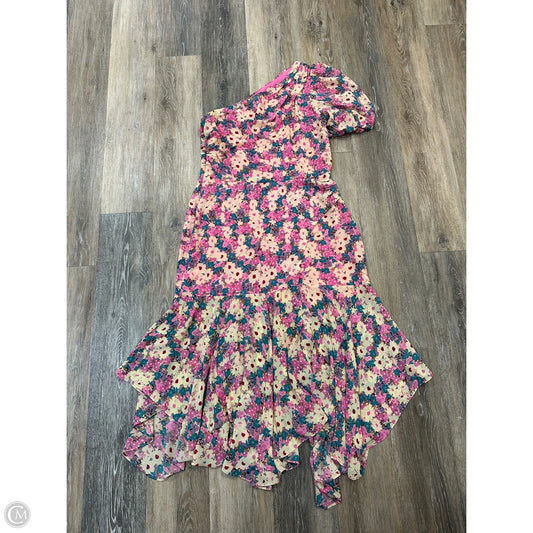 Dress Party Long By Astr In Floral Print, Size: L
