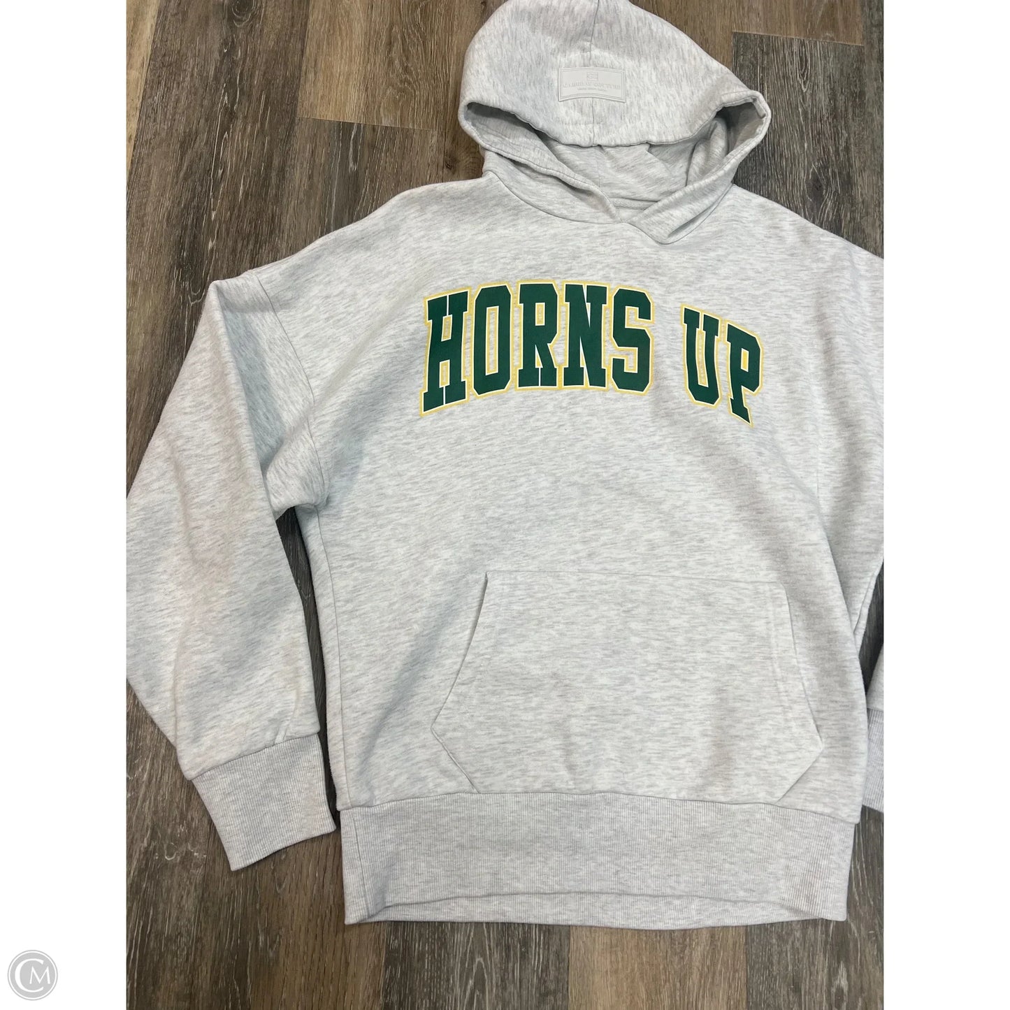 Athletic Sweatshirt Hoodie By GAMEDAY Couture In White, Size: S