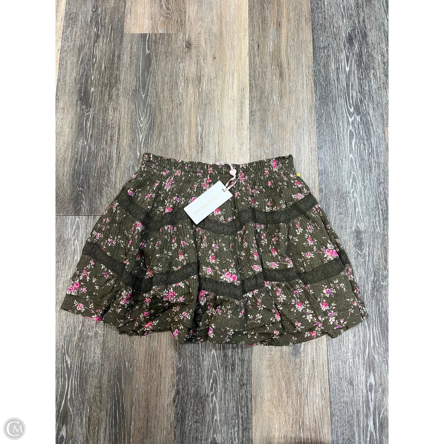 Skirt Set 2pc By Loveshackfancy In Green, Size: M