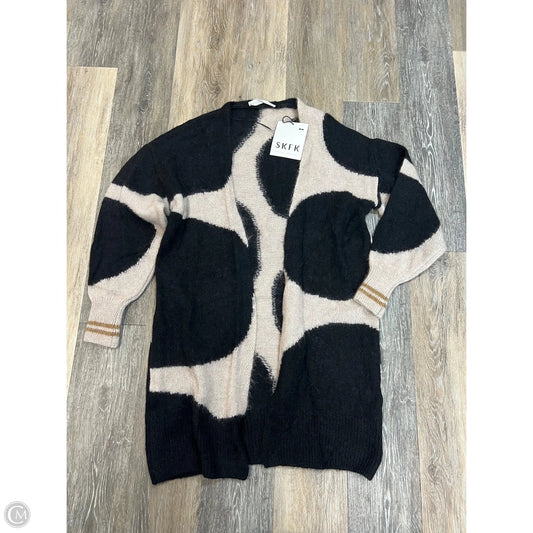 Sweater Cardigan By SKFK In Tan, Size: S
