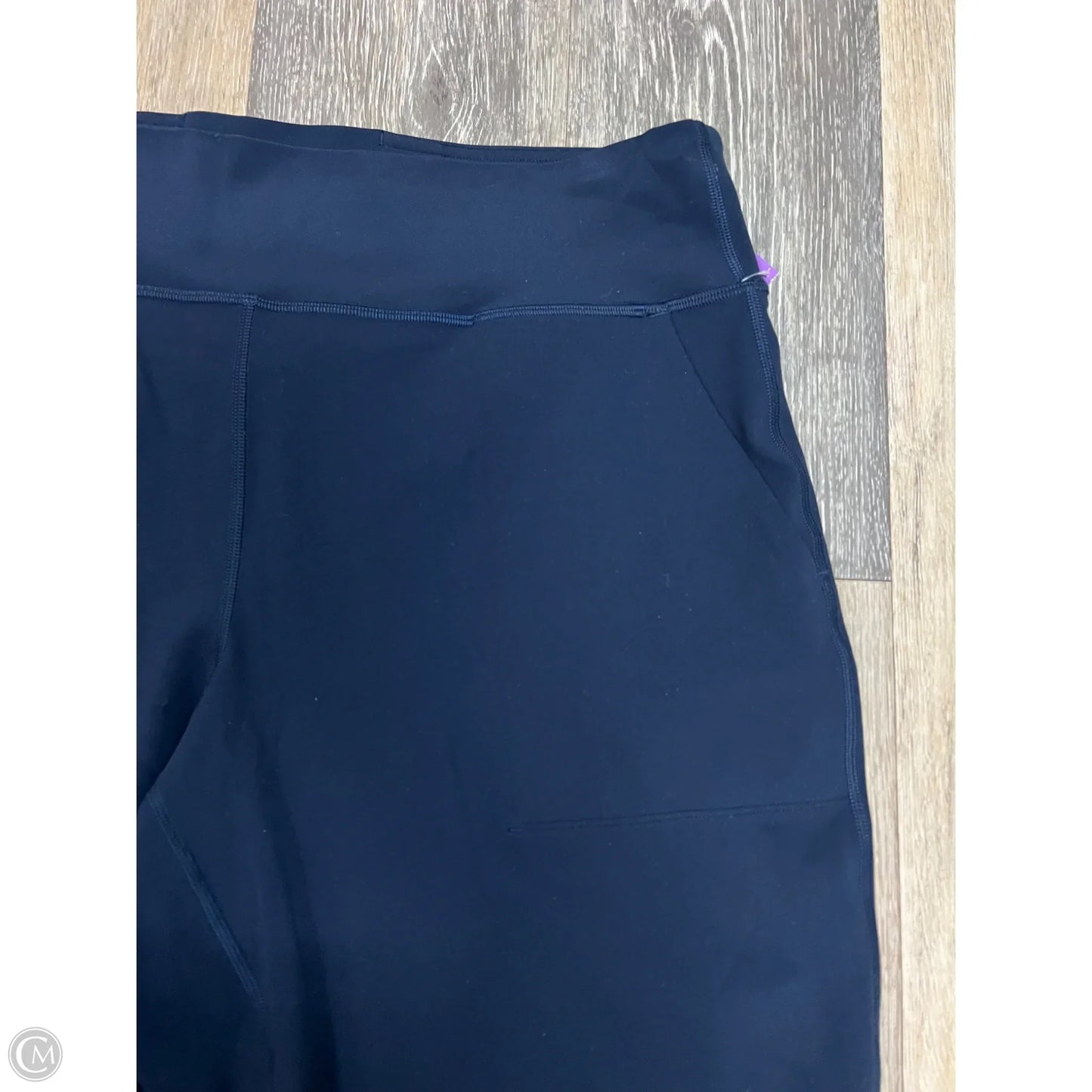 Athletic Capris By Lululemon In Navy, Size: 14