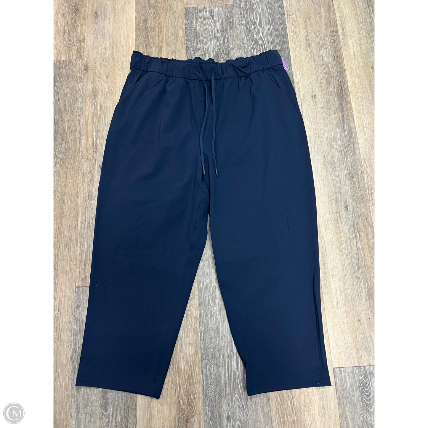 Athletic Pants By Lululemon In Navy, Size: 14P