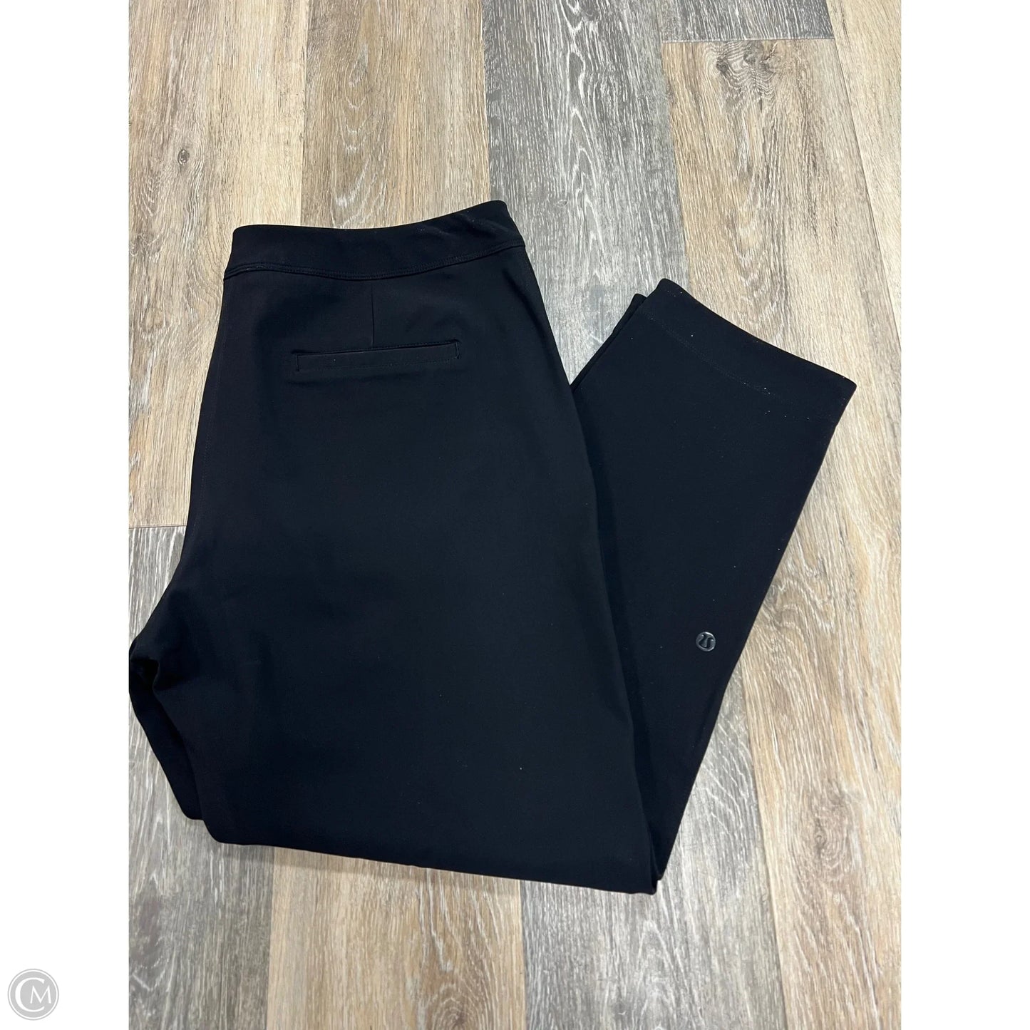 Athletic Pants By Lululemon In Black, Size: 12P