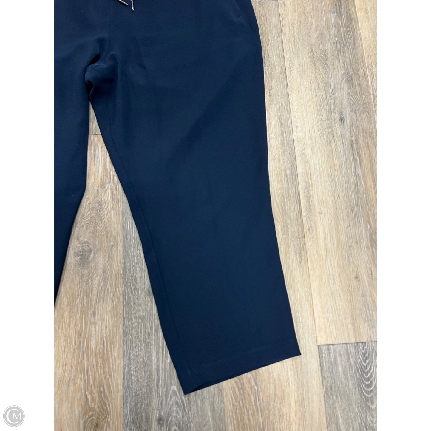 Athletic Pants Cropped By Lululemon In Navy, Size: 12