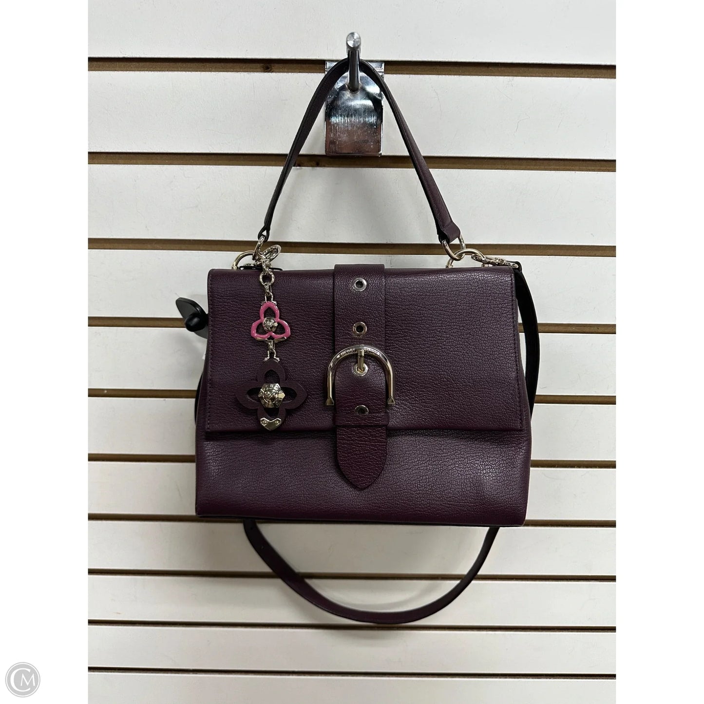Handbag Leather By Henri Bendel, Size: Medium
