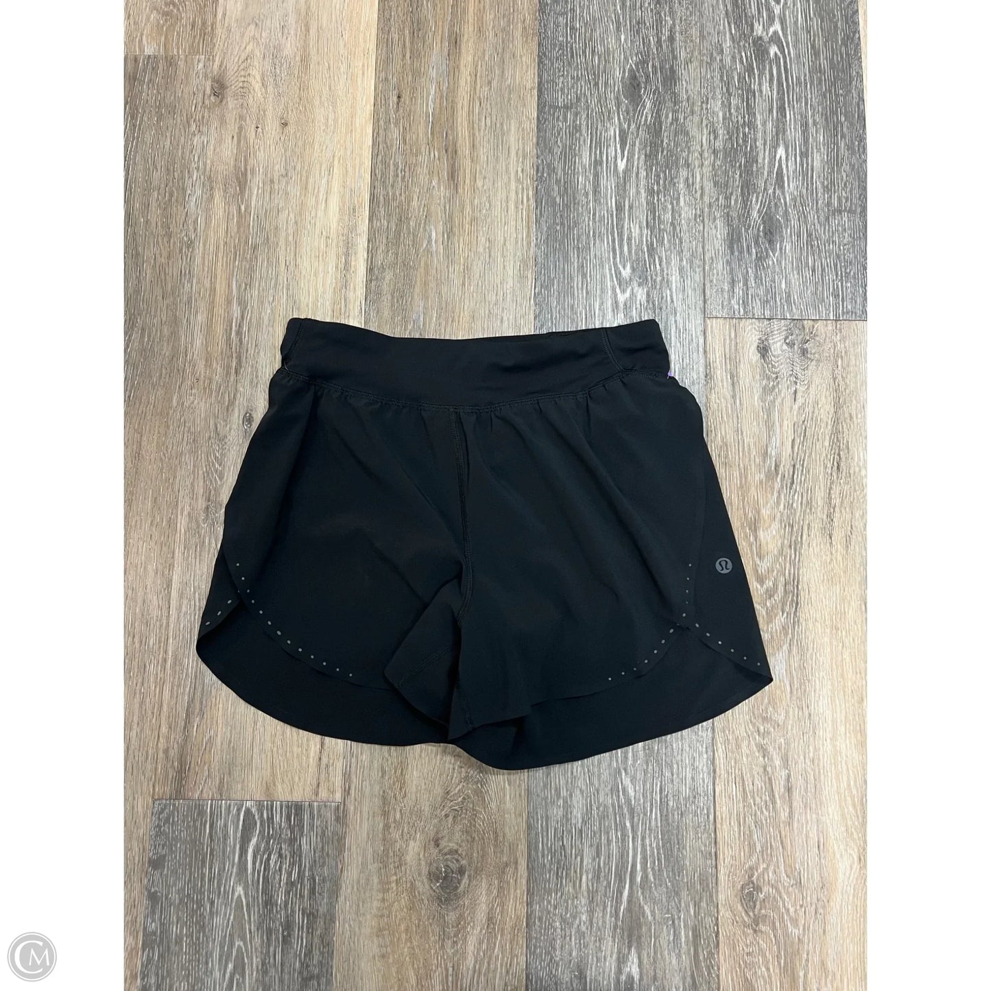 Athletic Shorts By Lululemon In Black, Size: 4