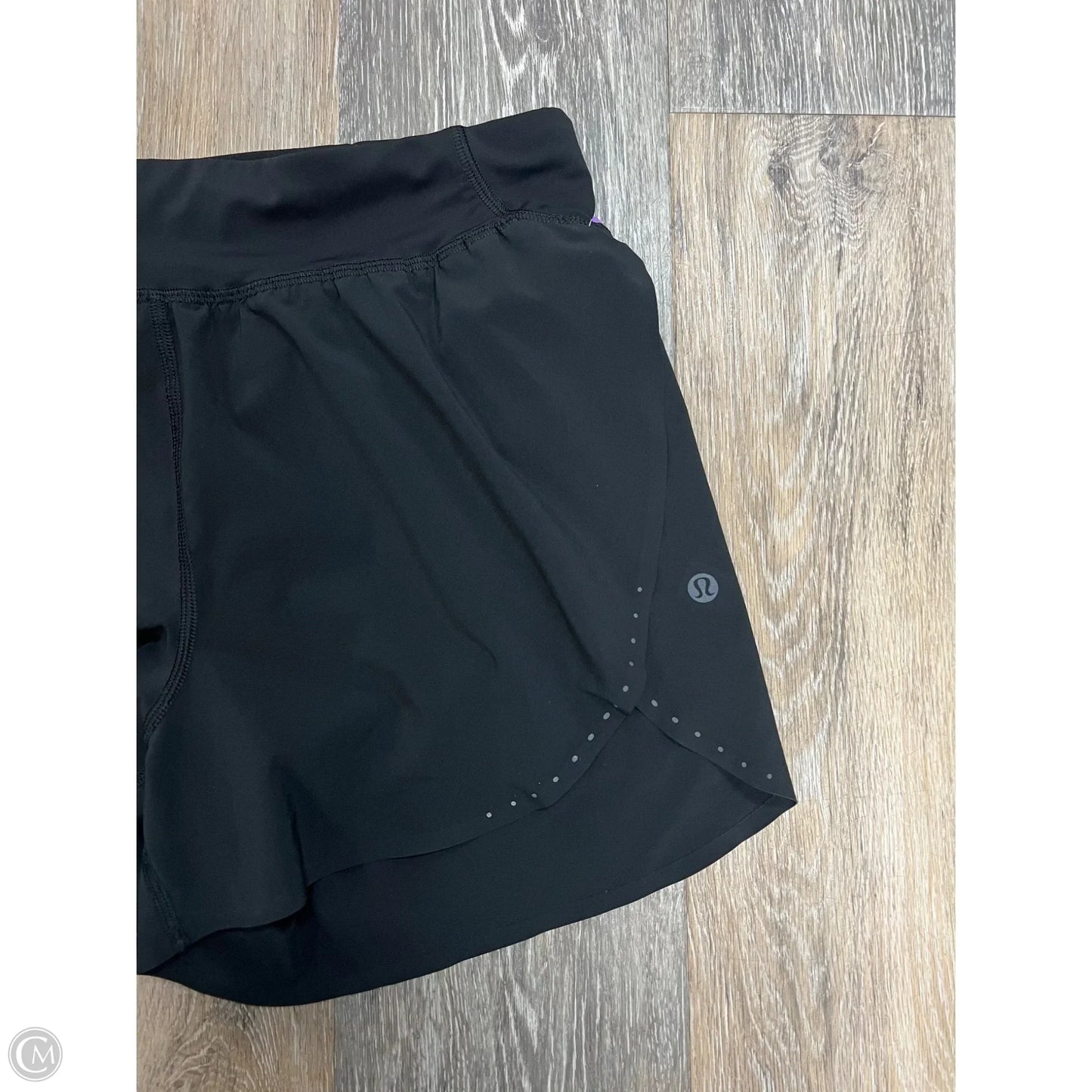 Athletic Shorts By Lululemon In Black, Size: 4