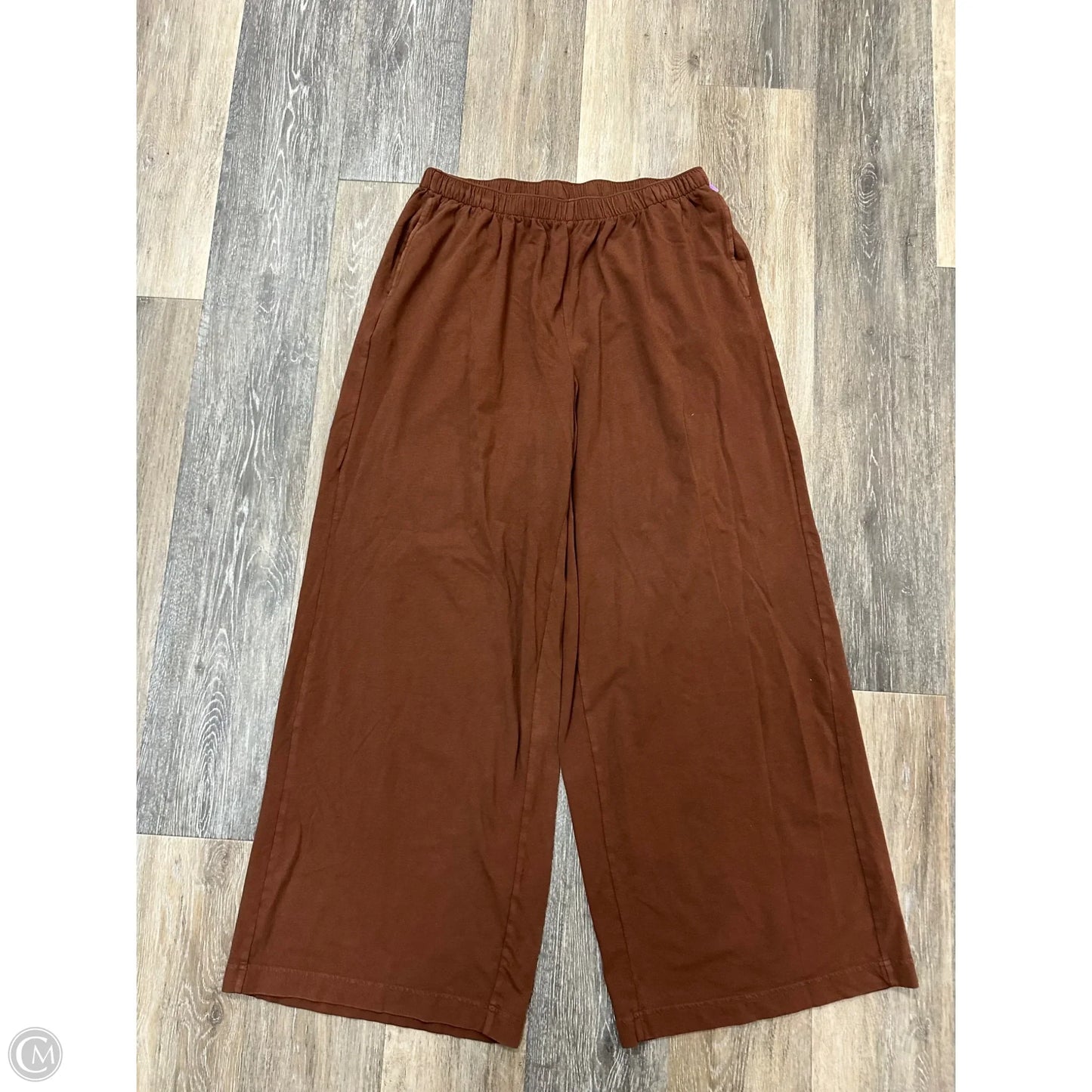 Pants Wide Leg By Aerie In Brown, Size: M