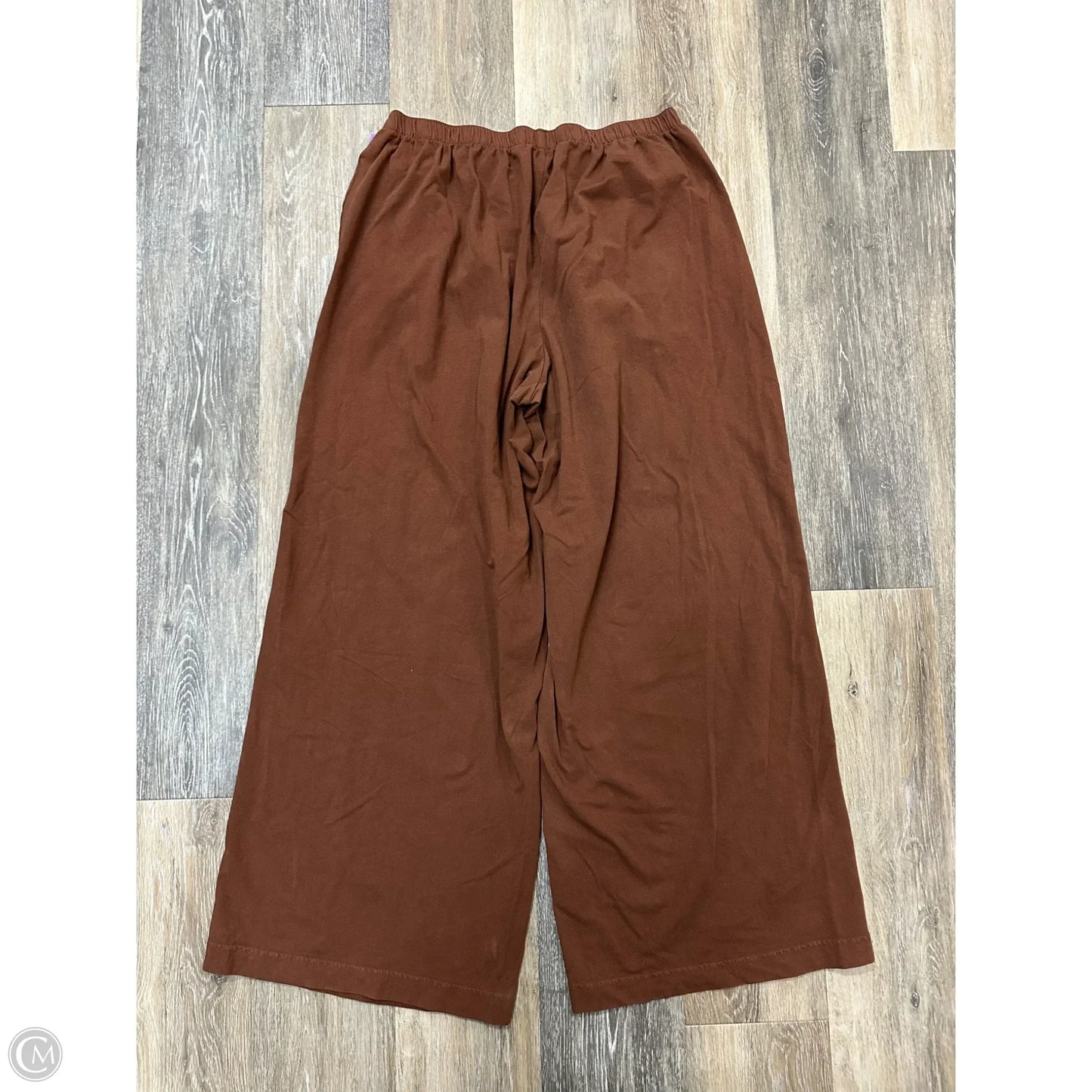 Pants Wide Leg By Aerie In Brown, Size: M