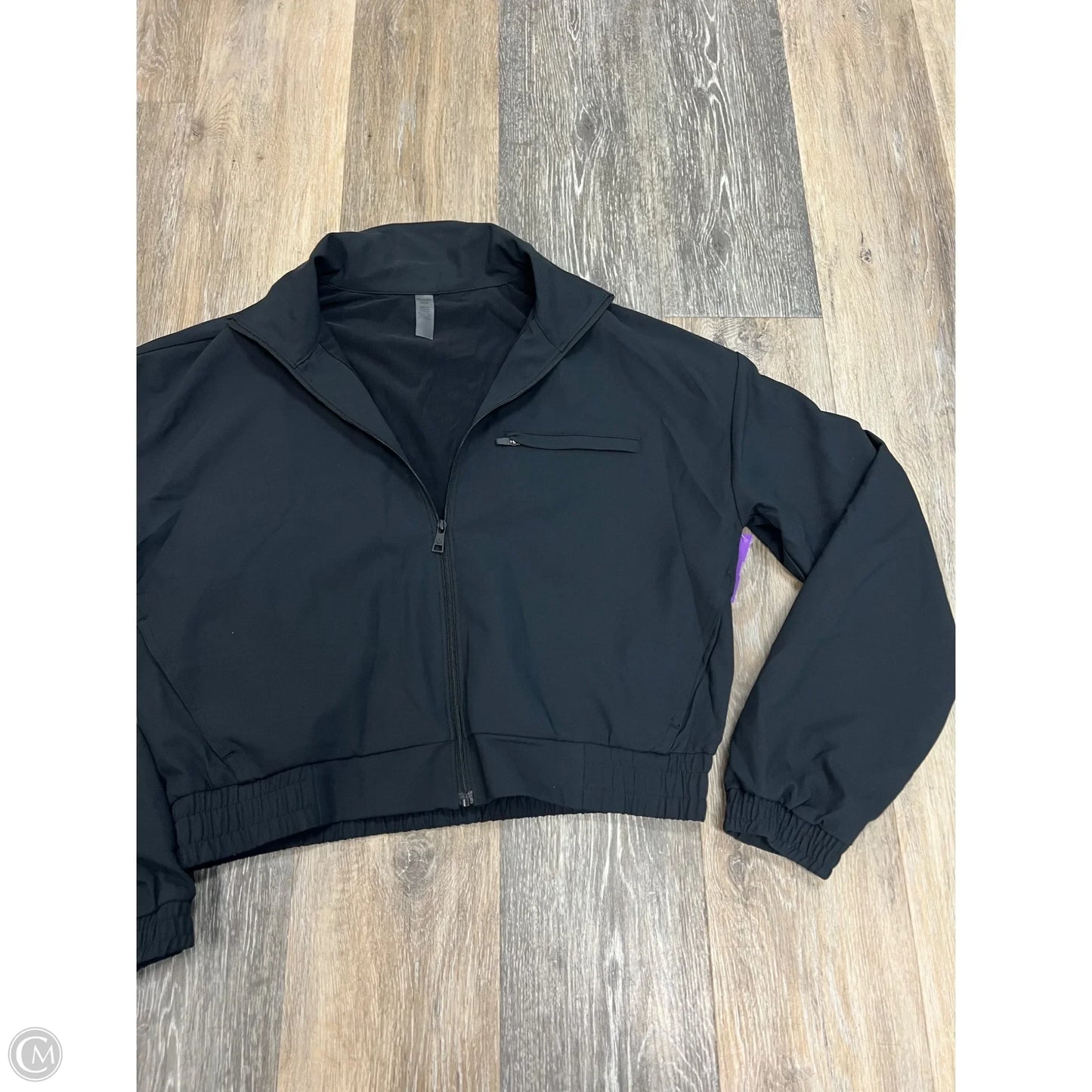 Athletic Jacket By Beyond Yoga In Black, Size: S
