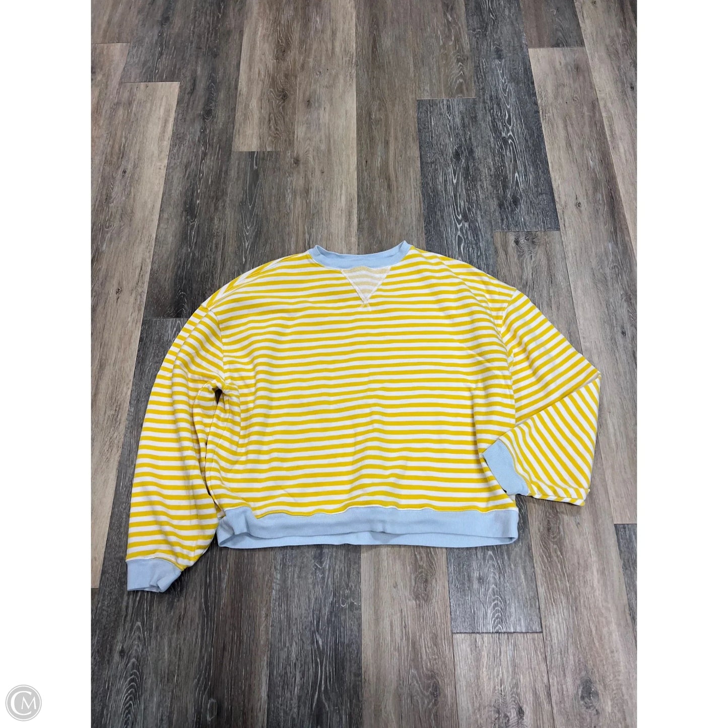 Sweatshirt Crewneck By We The Free In Yellow, Size: S