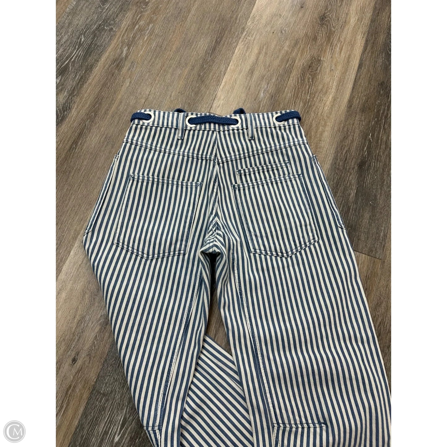 Jeans Wide Leg By We The Free In Blue Denim, Size: 1/25