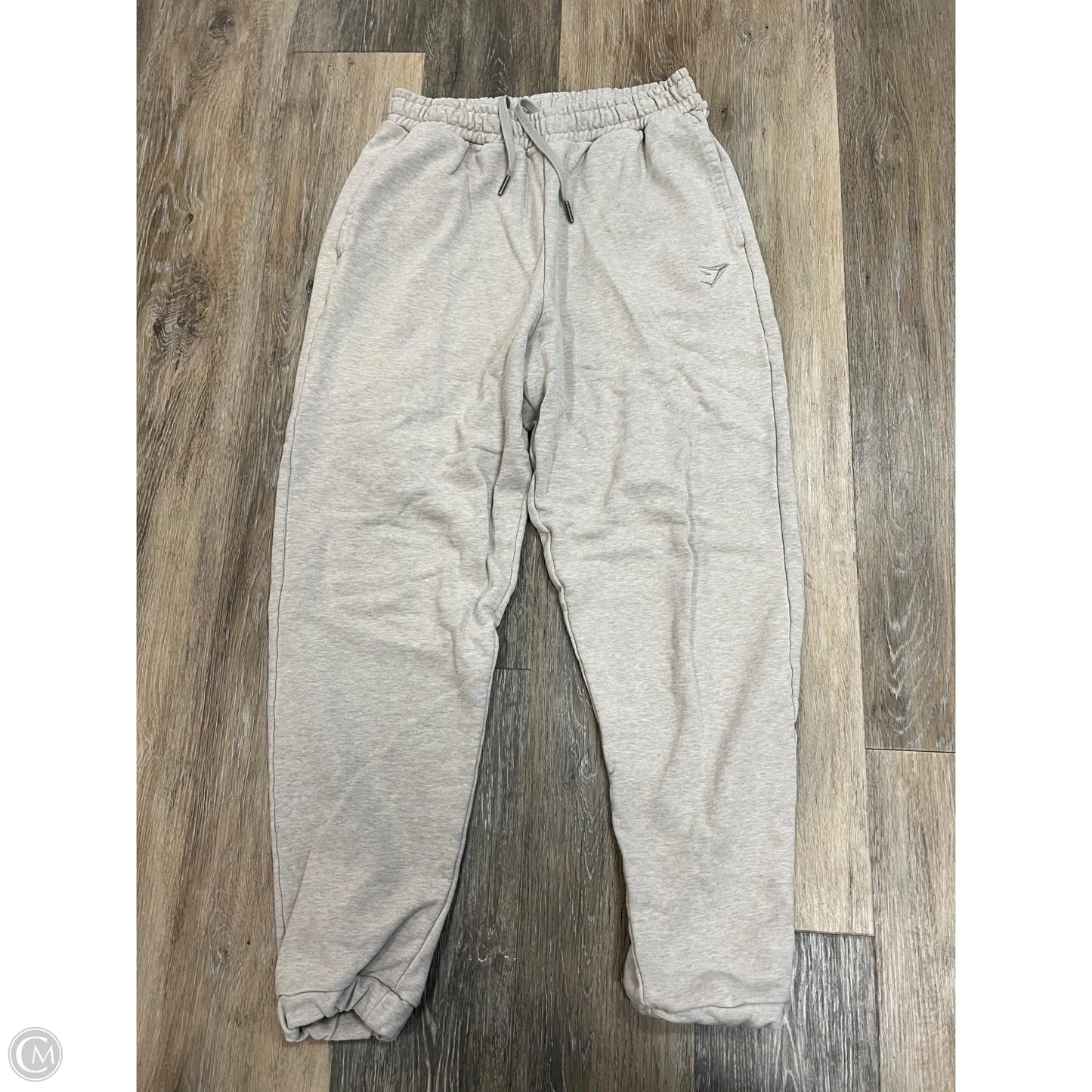 Athletic Pants By Gym Shark In Cream, Size: S