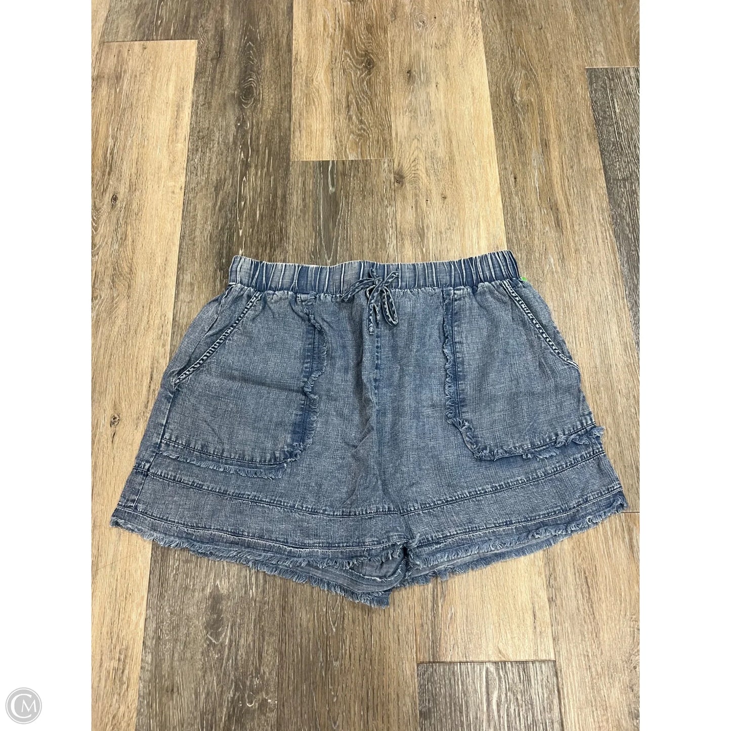Shorts By Doe & Rae In Blue, Size: L