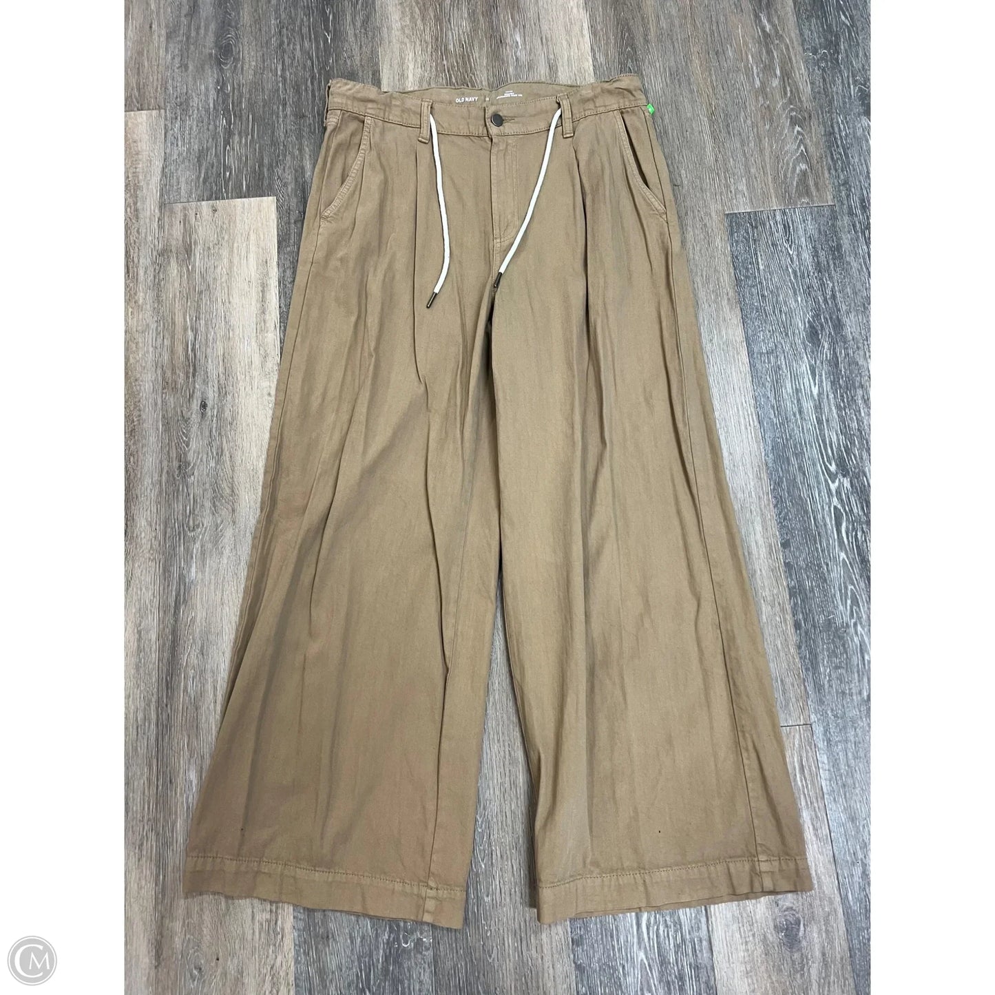 Pants Wide Leg By Old Navy In Tan, Size: 12