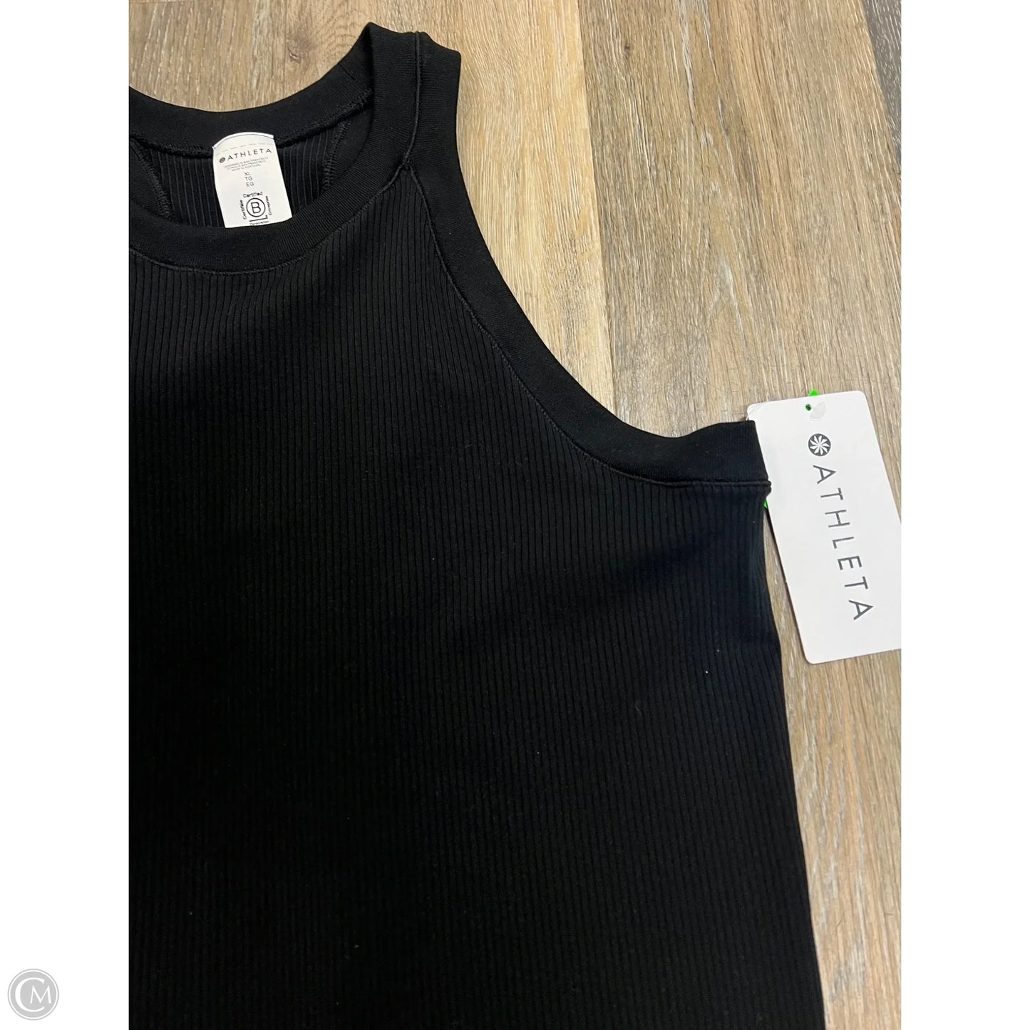 Athletic Tank Top By Athleta In Black, Size: Xl