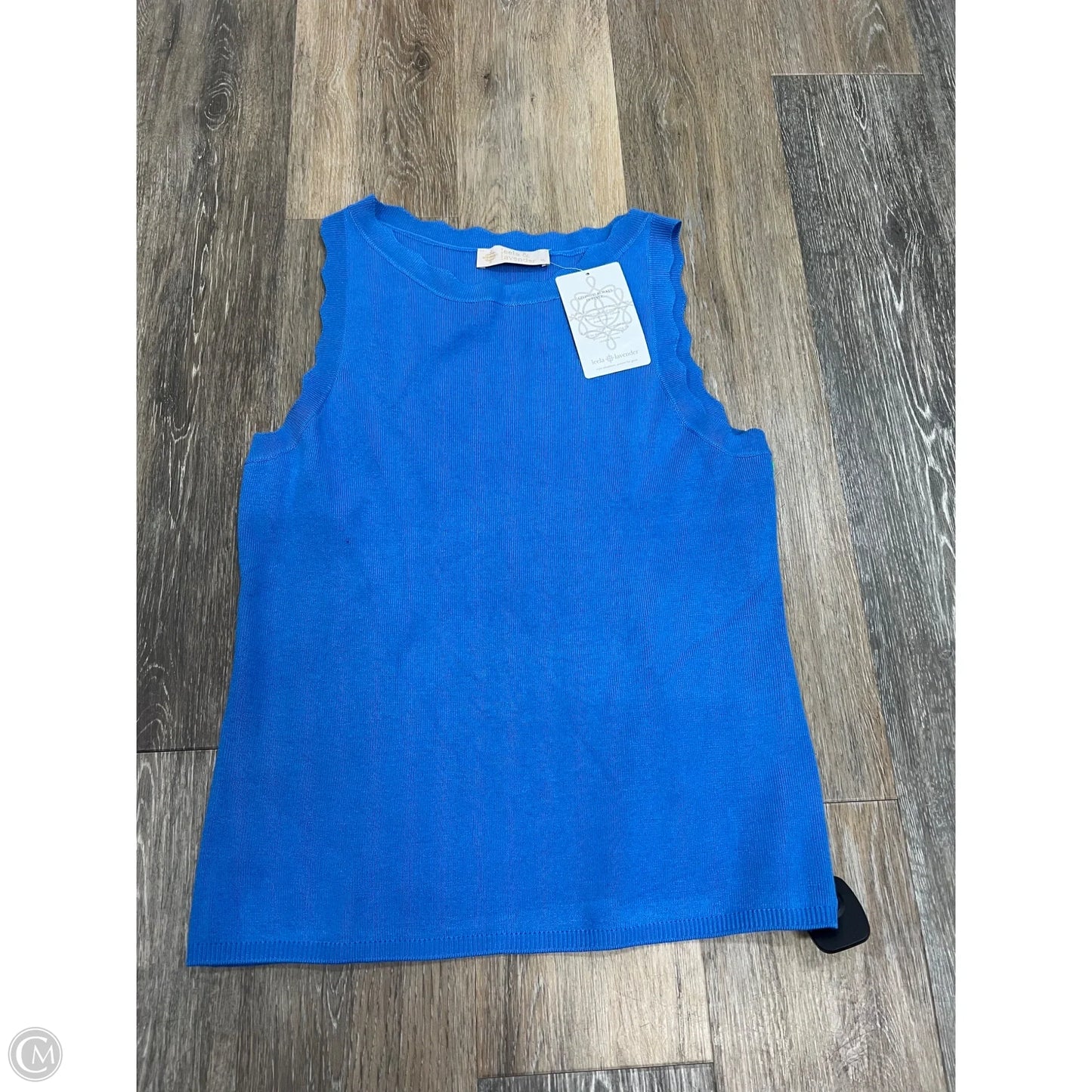 Top Sleeveless By Leela & Lavender In Blue, Size: Xl