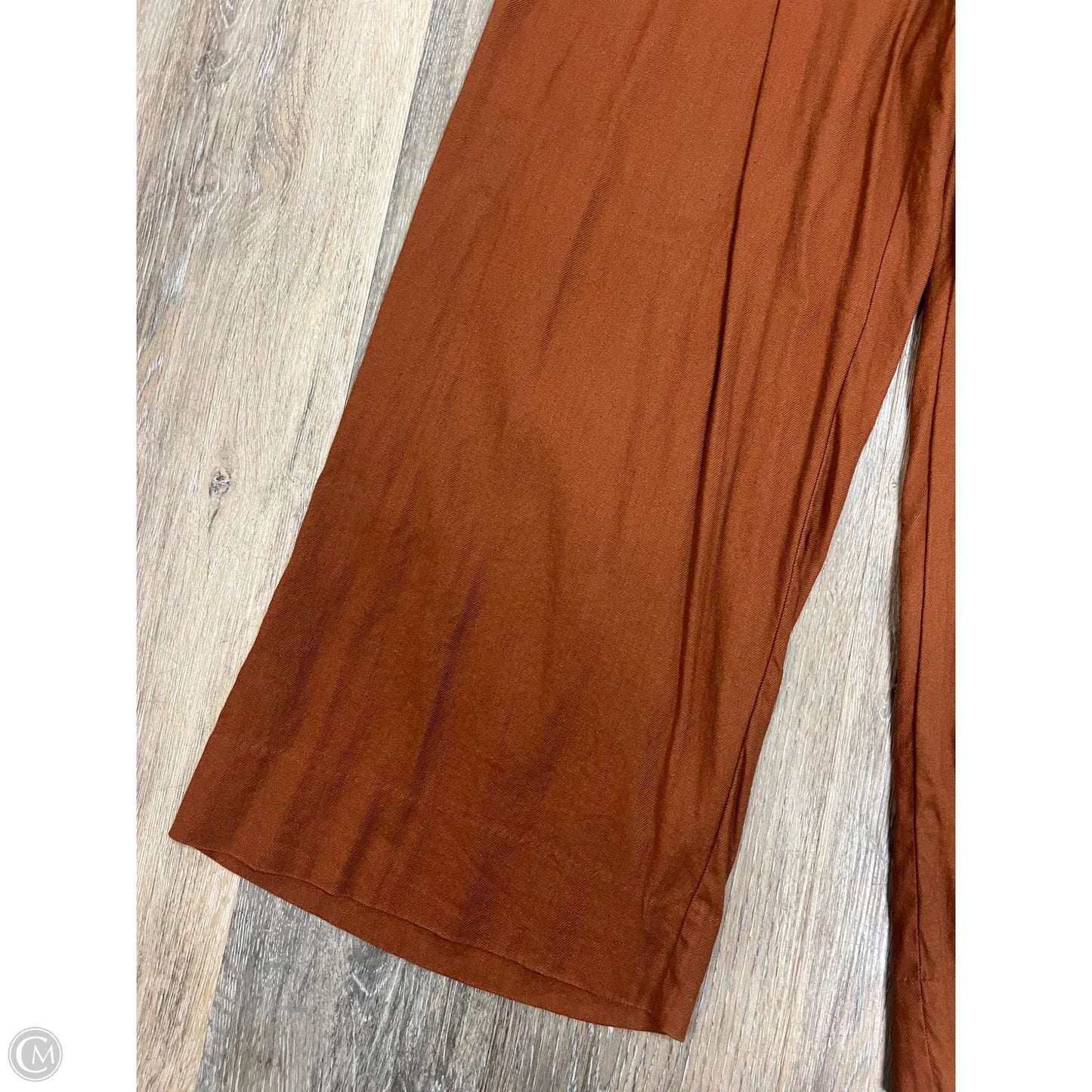 Pants Wide Leg By Cabi In Orange, Size: M