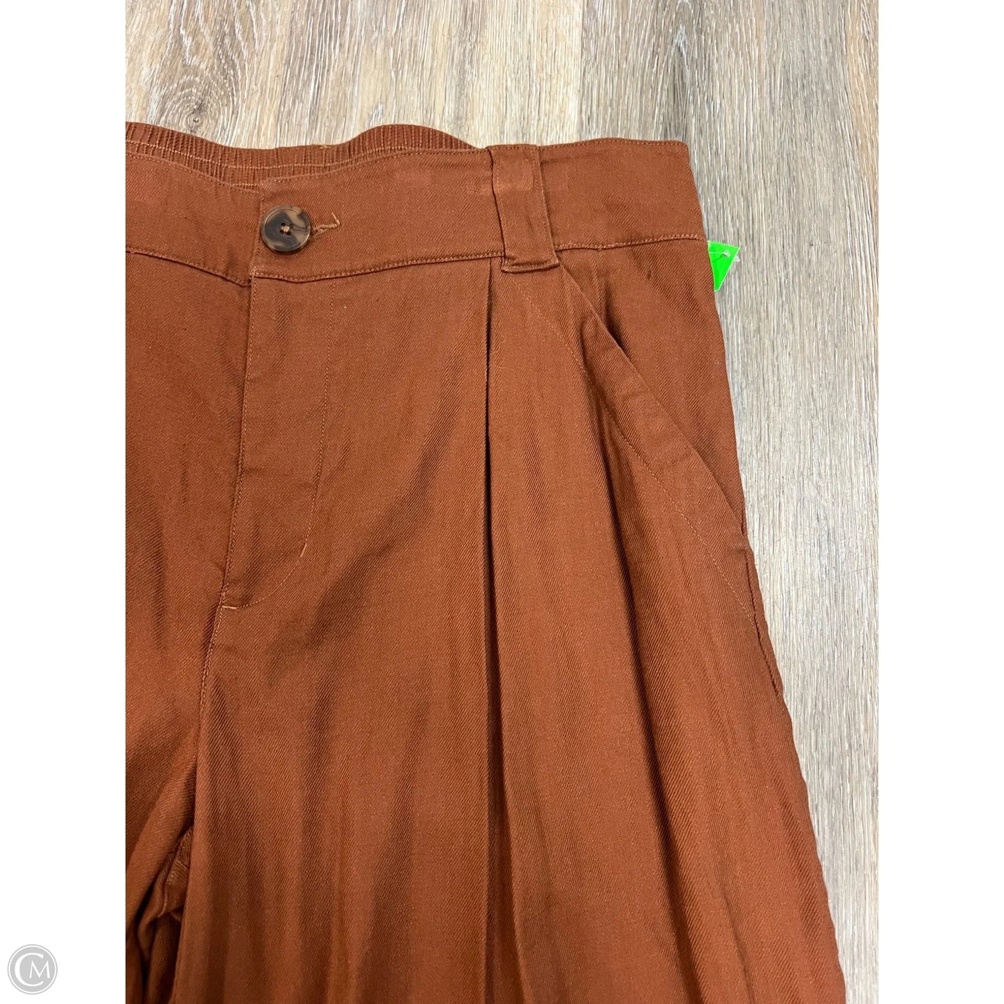 Pants Wide Leg By Cabi In Orange, Size: M
