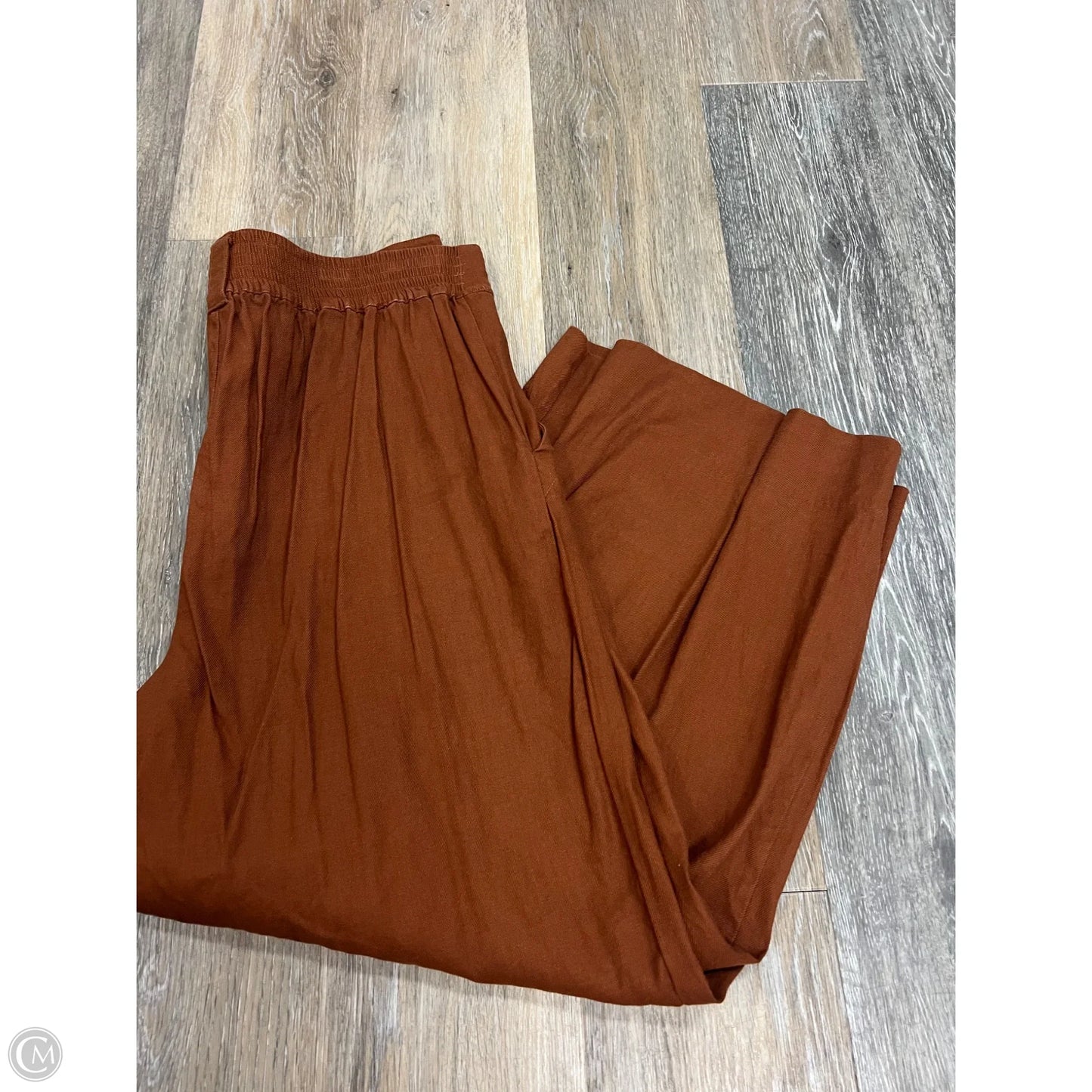 Pants Wide Leg By Cabi In Orange, Size: M