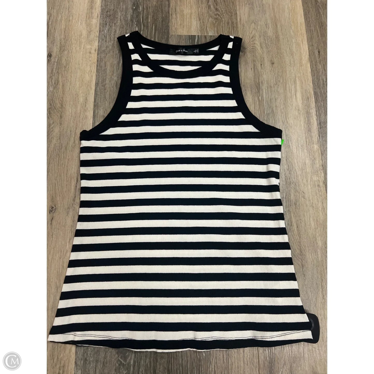 Tank Top By Doe & Rae In Black, Size: L
