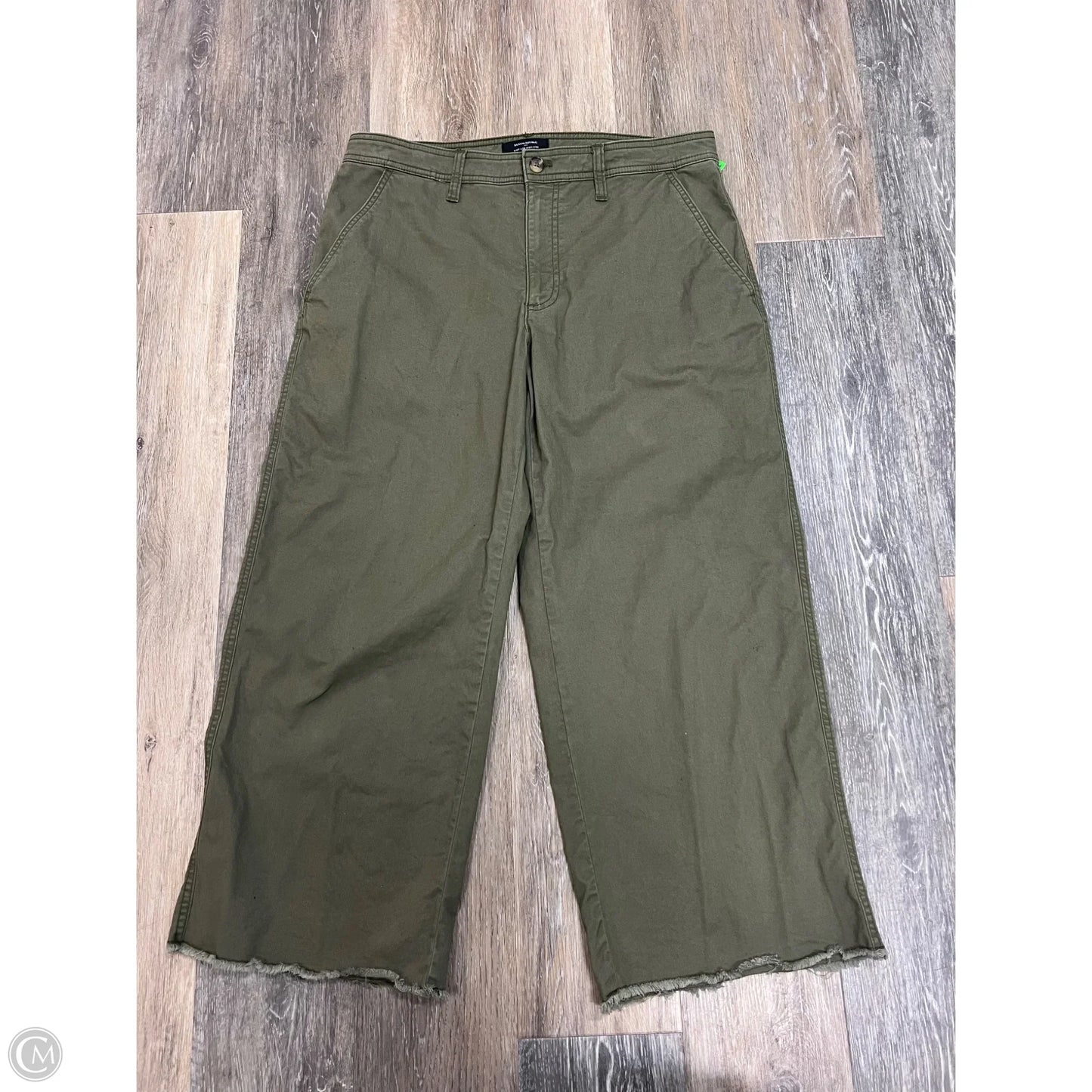 Pants Wide Leg By Banana Republic In Green, Size: 12