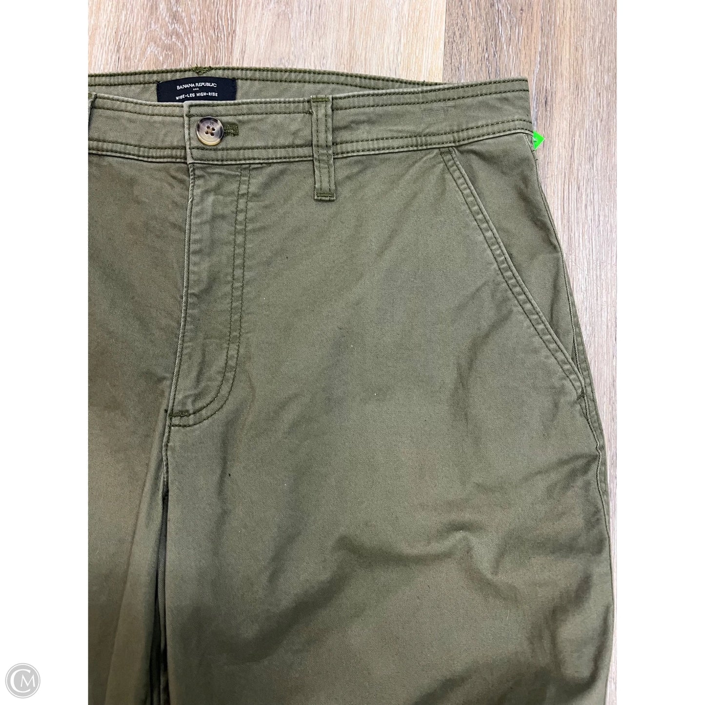 Pants Wide Leg By Banana Republic In Green, Size: 12