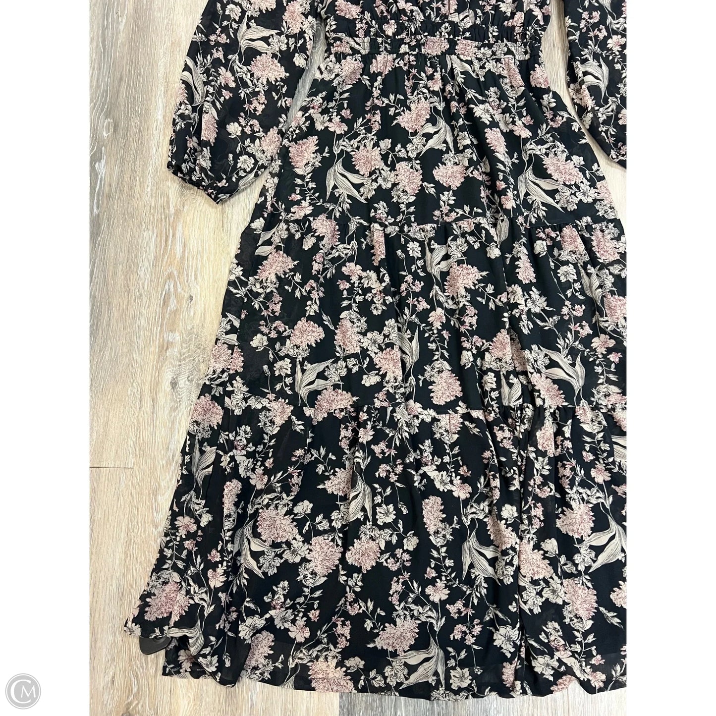 Dress Casual Maxi By The Nines In Black, Size: M